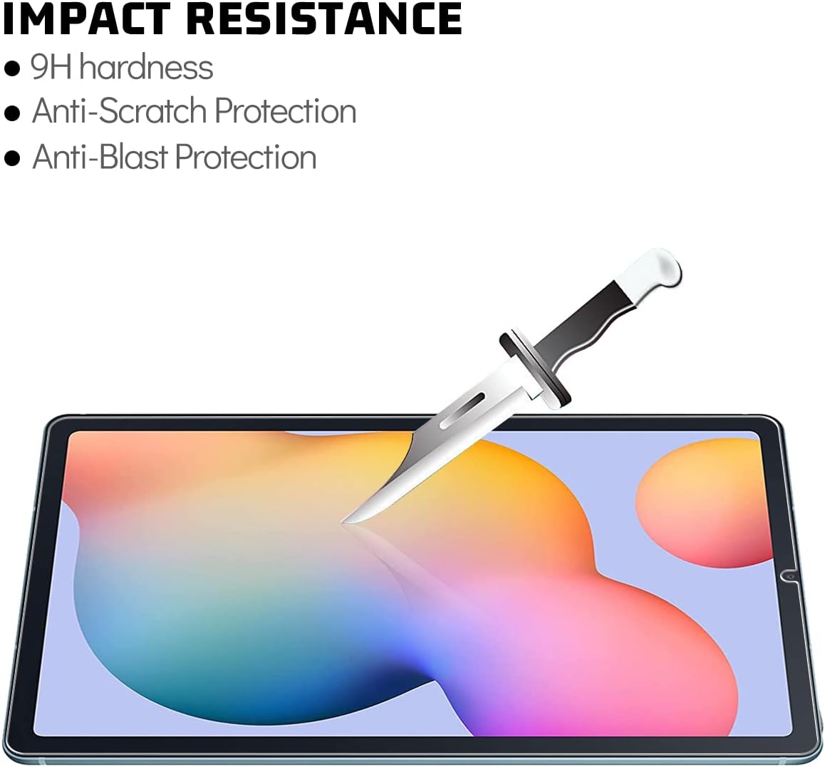 (2 Pack) For Samsung Galaxy Tab S6 Lite P610/620 Tempered Glass LCD Screen Protector Film