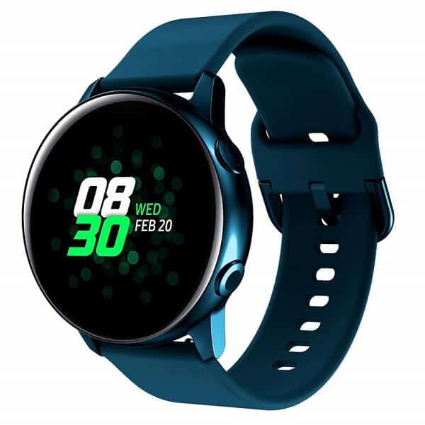 Garmin Vivoactive 3 Silicone Wristband Adjustable Silicone Rubber Watch Band Kit (Green)