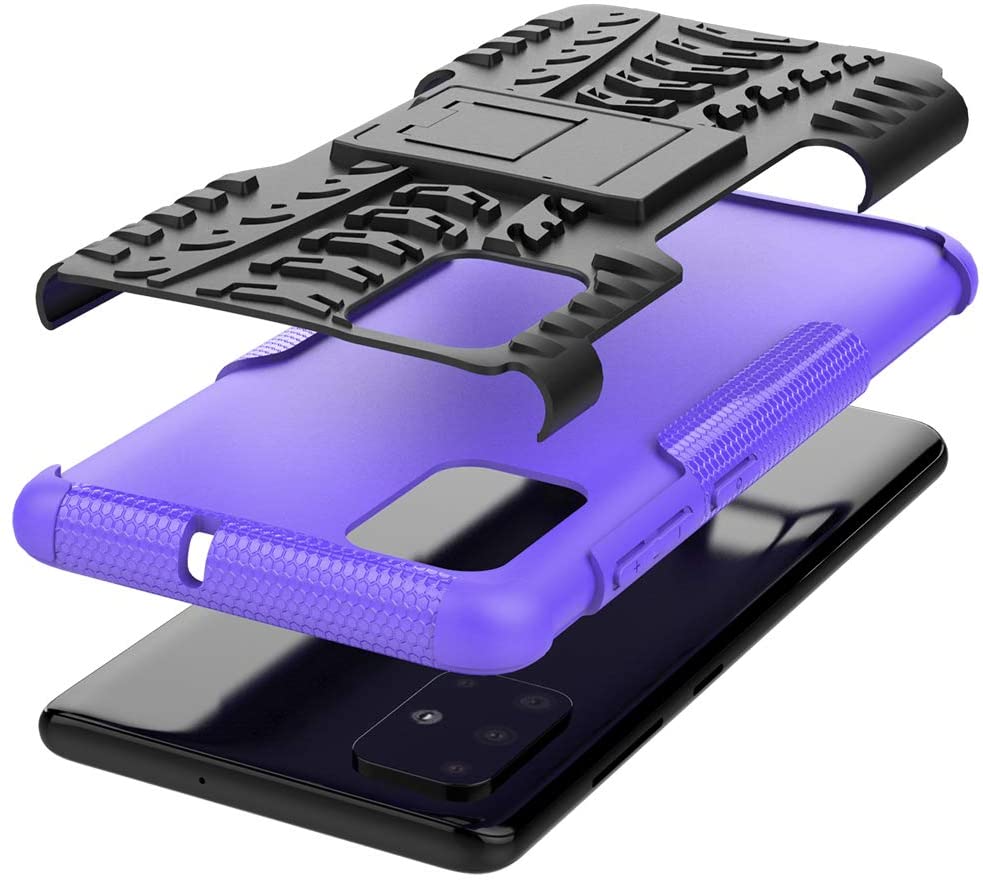 Samsung Galaxy A31 Rugged Case Shockproof Heavy Duty Protective Cover (Green)