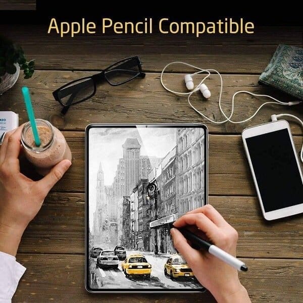 (2 Pack) For Apple iPad 10.2 inch 9th/8th/7th Gen GlassPro+ Tempered Glass LCD Screen Protector Film Guard