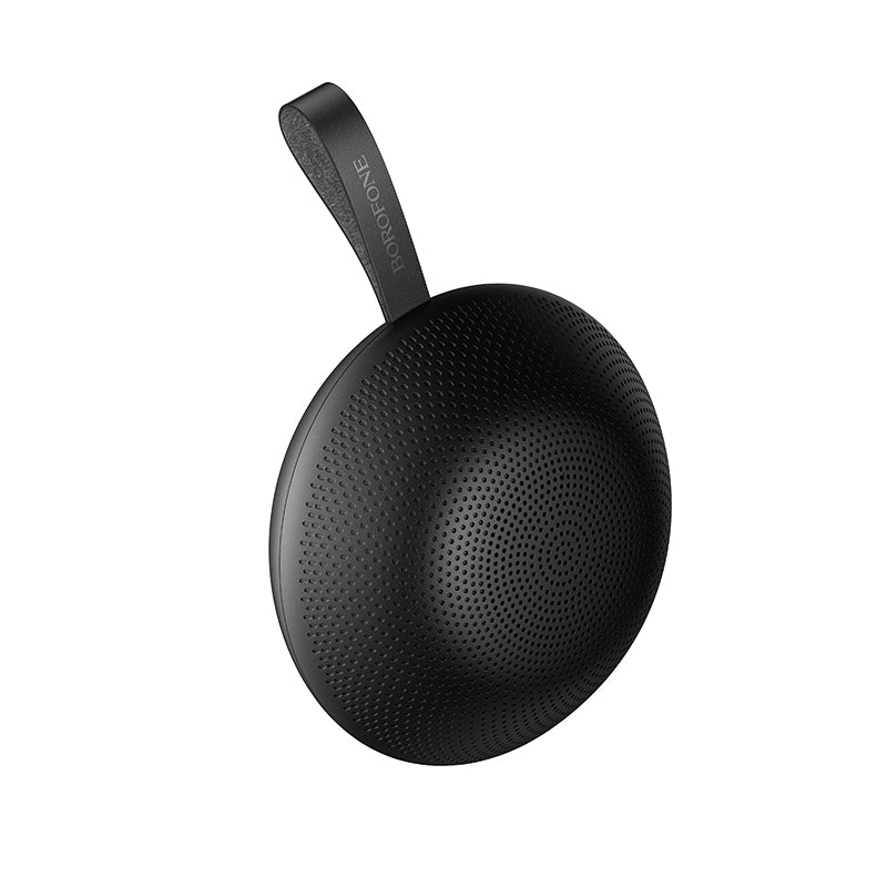 BOROFONE BR48 UFO Sports Bluetooth 5.4 Portable Wireless Speaker 5W TWS Pairing 1200mAh Rechargeable Black