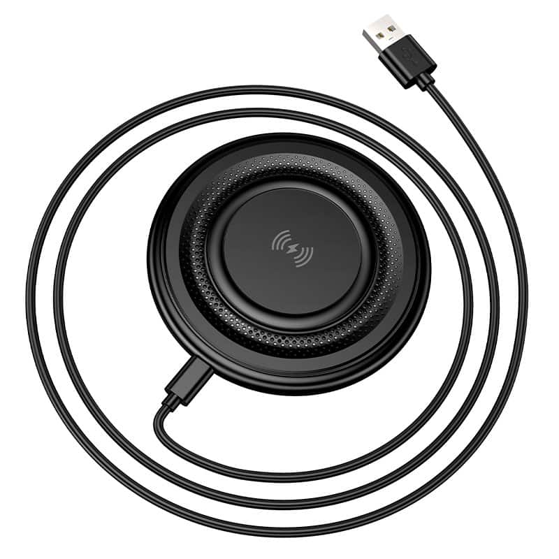 Borofone BQ40 Crown Desktop 15W Wireless Fast Charging Quick Charger For iPhone/Samsung/Google/Xiaomi/Universal