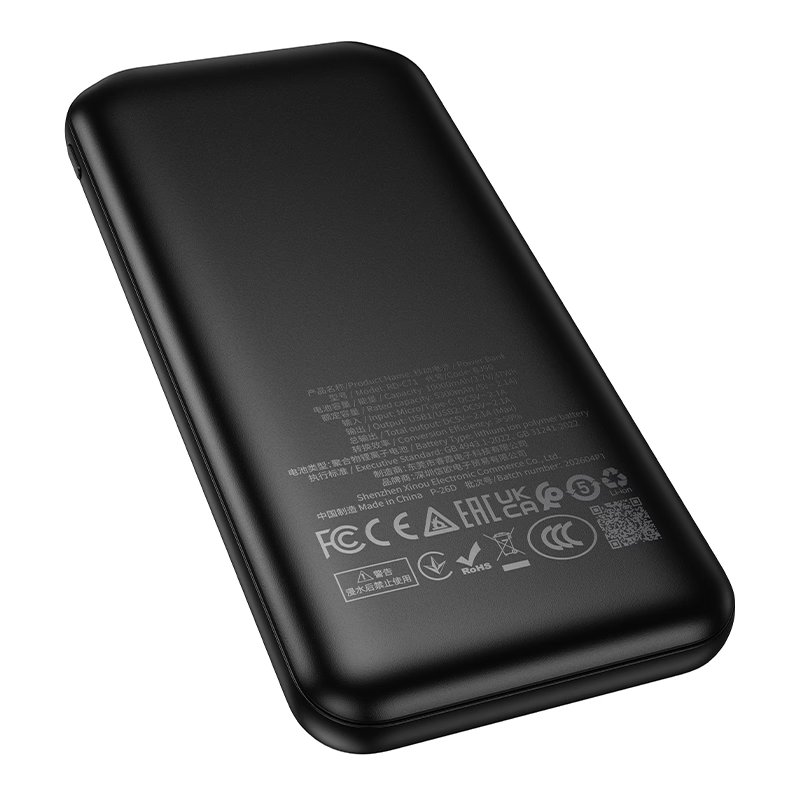 CCC (3C) Certified Borofone BJ90 10000mAh Flight Safety Approved Portable Power Bank