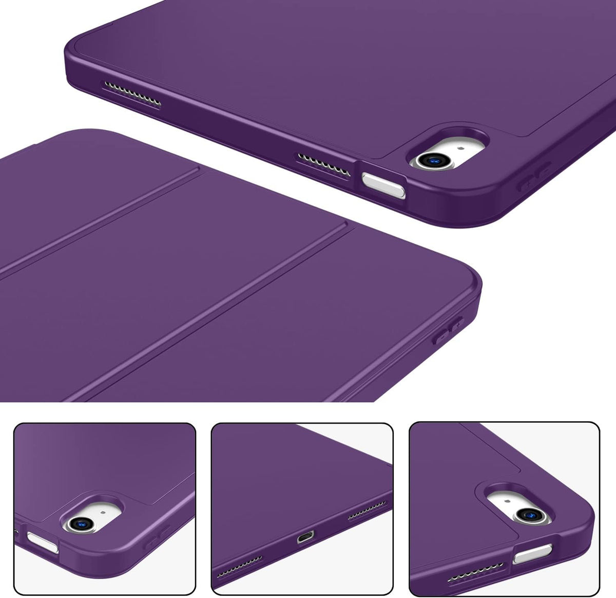 For Apple iPad 11 A16 /10th Gen 10.9 2022 Folio Smart Leather Shockproof Magnetic Stand Case Cover