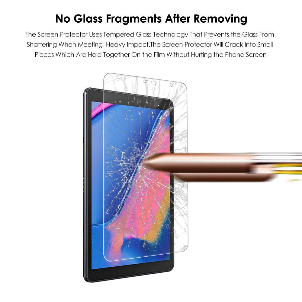 (2 Pack) Samsung Galaxy Tab A 10.1 inch 2019 SM-T510 /T515 Tempered Glass LCD Screen Protector Film Guard