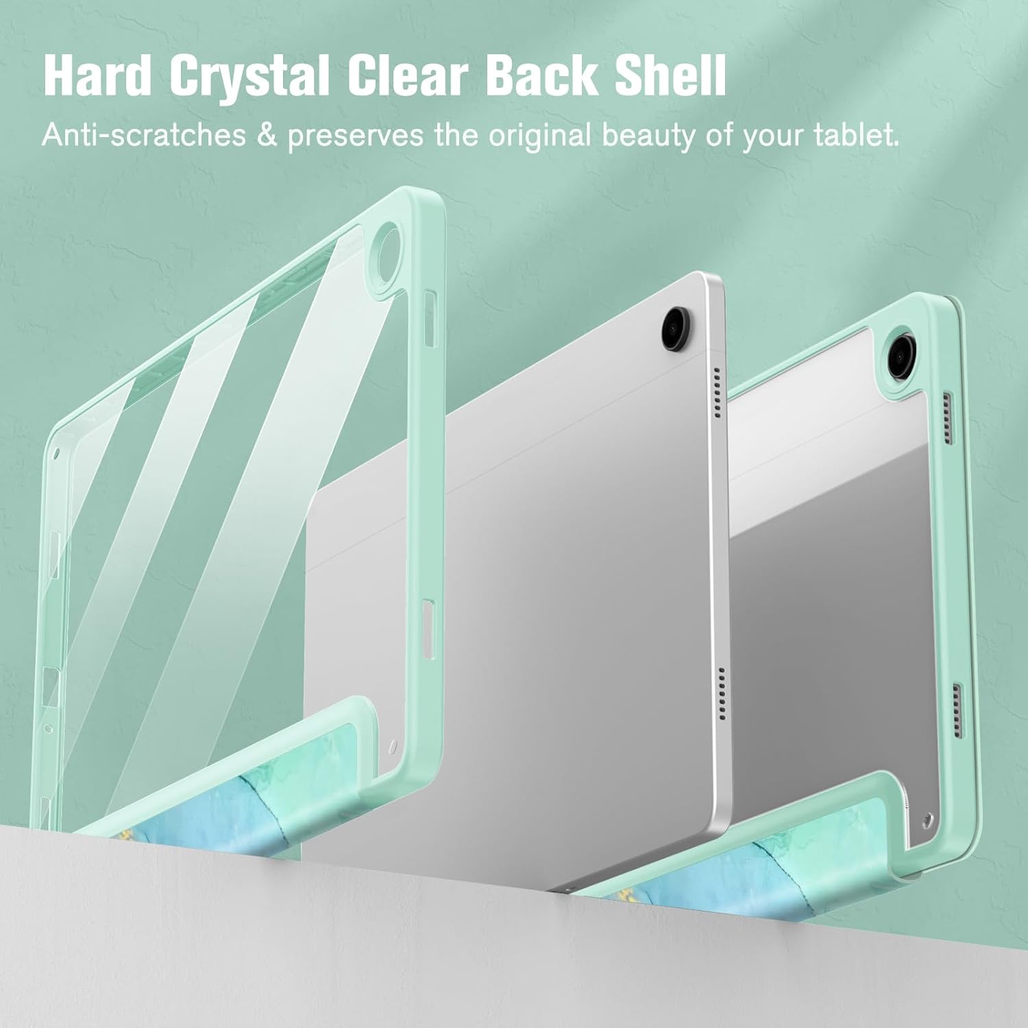 For Samsung Galaxy Tab A11+ Plus New Folio Smart Leather Magnetic Stand Case Cover