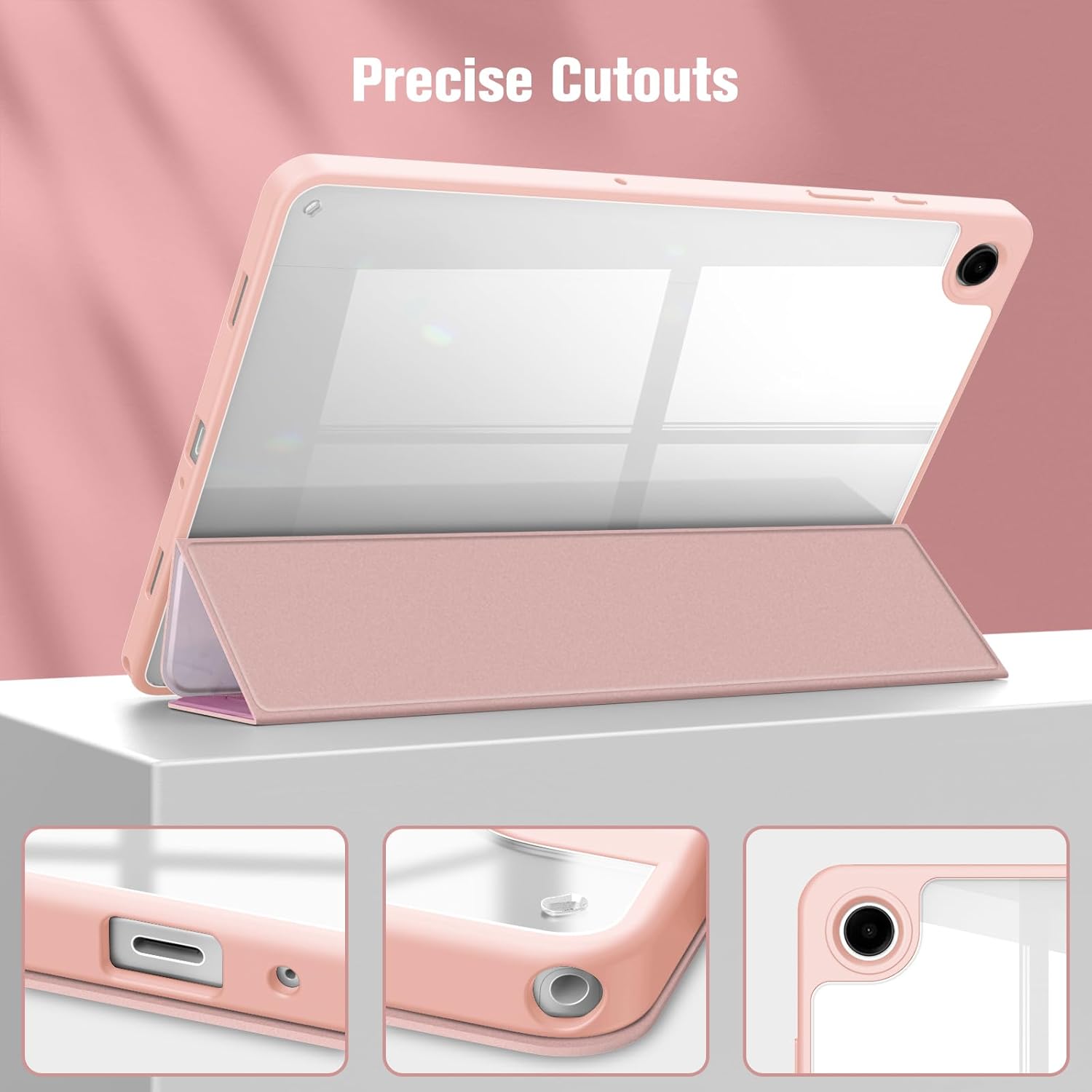 For Samsung Galaxy Tab A11+ Plus New Folio Smart Leather Magnetic Stand Case Cover