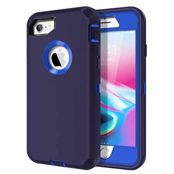 For Apple iPhone SE /7/8 Plus Case Drop Resistant Defender Tradies Heavy Duty Rugged Shockproof Tough Cover