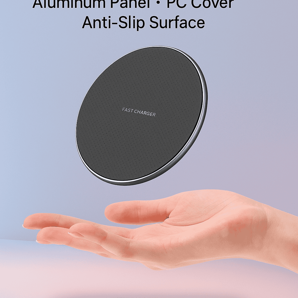 30W Qi Fast Charging Quick Charger Wireless Charging Pad For iPhone 16/15/14 Pro Max/13/12/11 Pro Max, Samsung Galaxy S25/S24/S23/S22/S21 Series