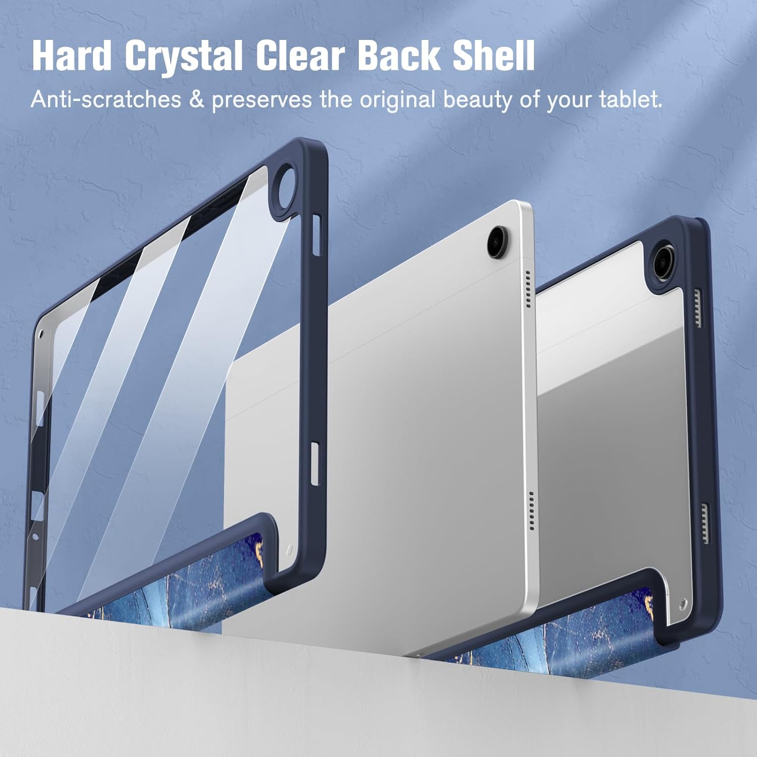 For Samsung Galaxy Tab A11+ Plus New Folio Smart Leather Magnetic Stand Case Cover