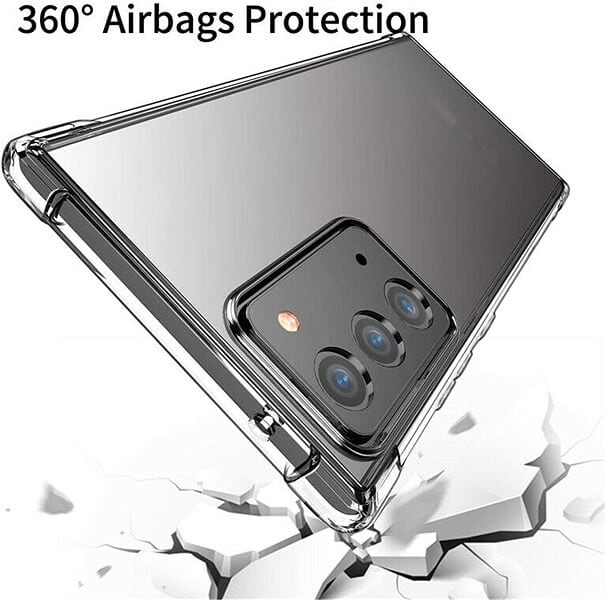 Samsung Galaxy S20 FE Clear Case Shockproof Tough Gel Clear Transparent Air Cushion Cover