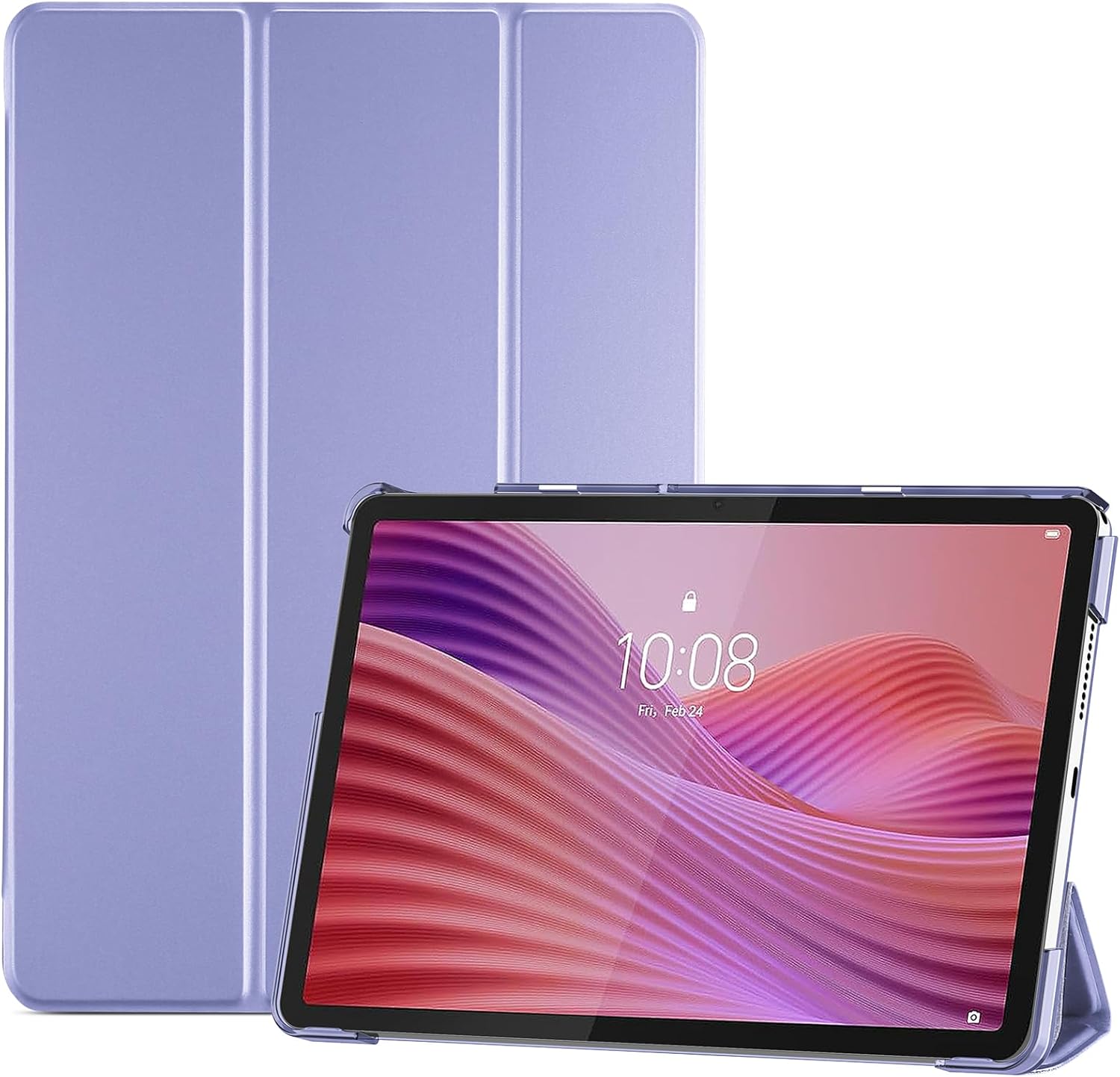 For Lenovo Tab 10.1 inch TB311FU TB311XU 2025 Smart Leather Rotate Stand Case Cover