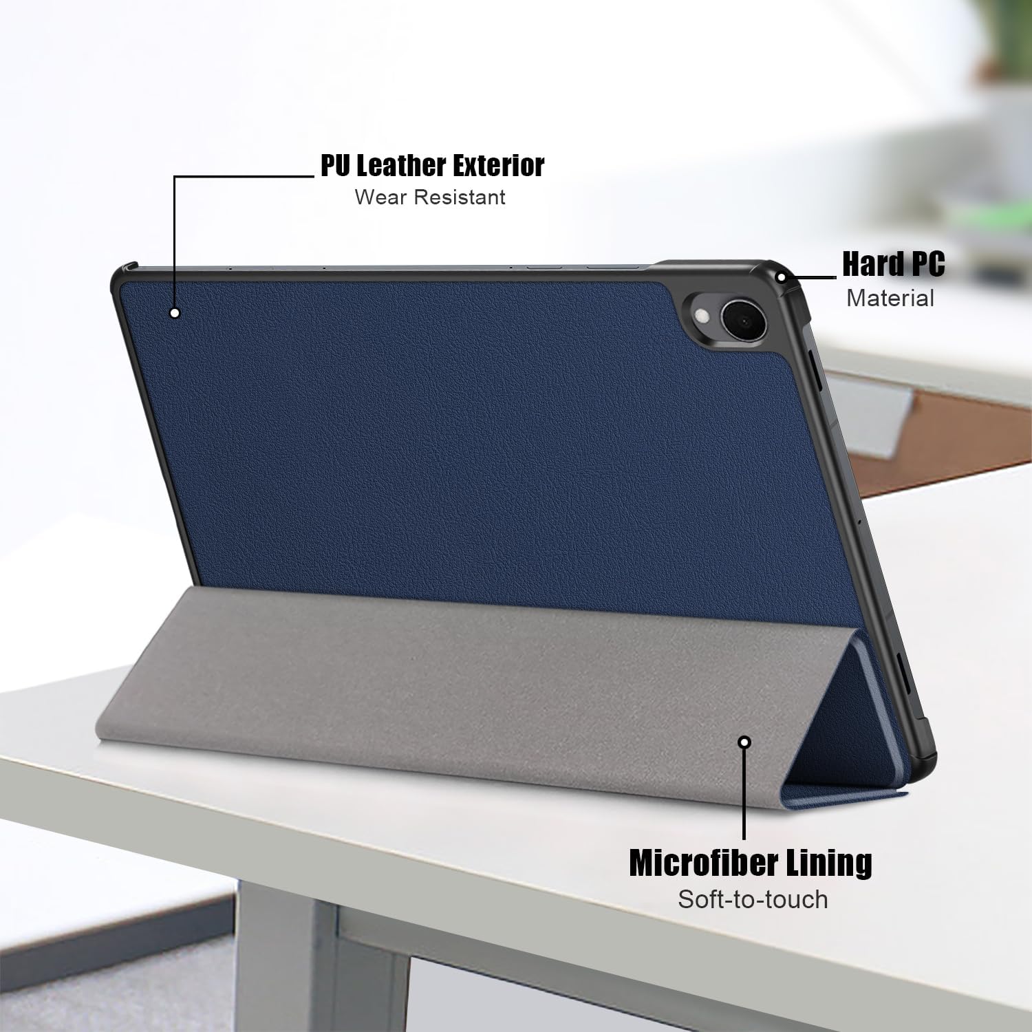 For Samsung Galaxy TAB S11 Folio Smart Leather Magnetic Stand Case Cover
