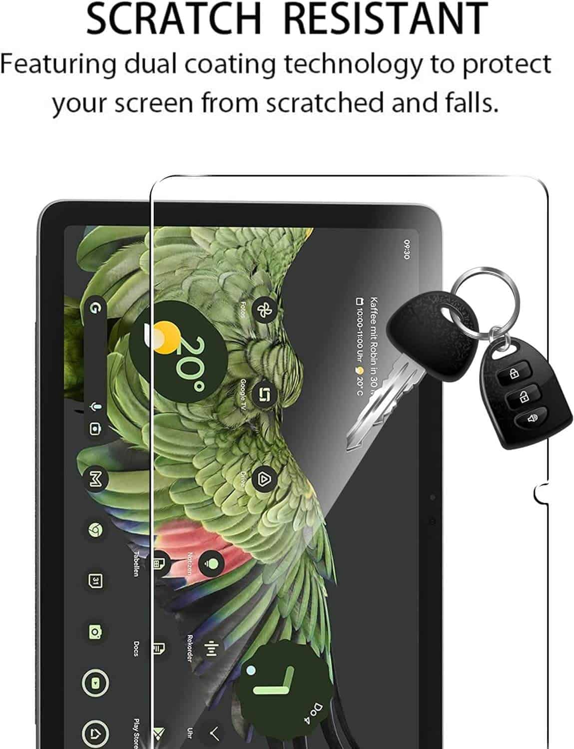 [2 Pack] For Google Pixel Tablet 10.95 inch 2023 Anti-Scratch Tempered Glass Screen Protector Guard - Free Shipping