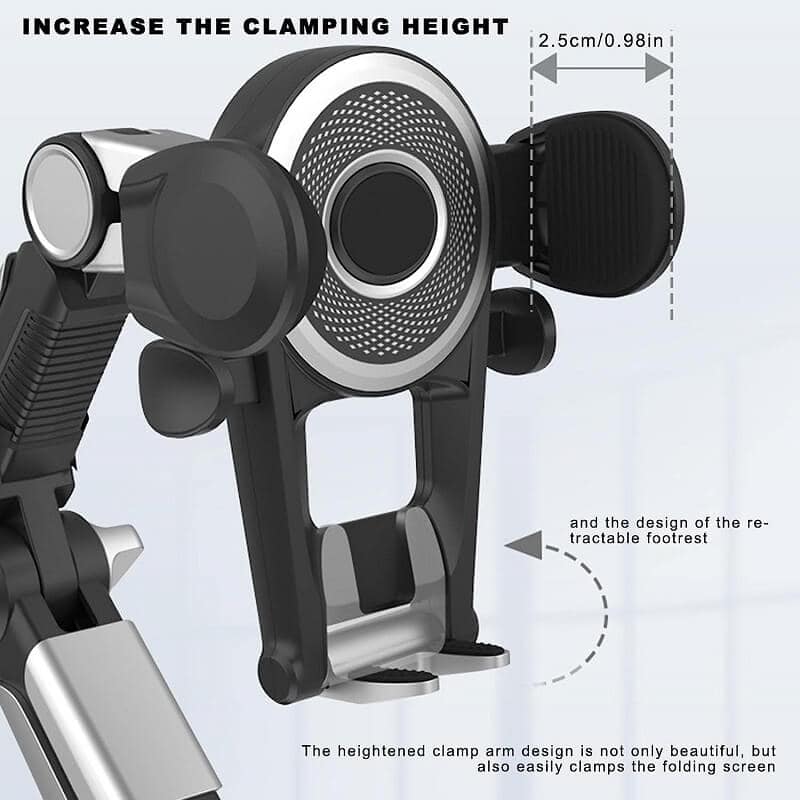 For Truck /Car Telescopic Rotatable Cell Phone Mount Holder With Long Arm For Dashboard /Windshield