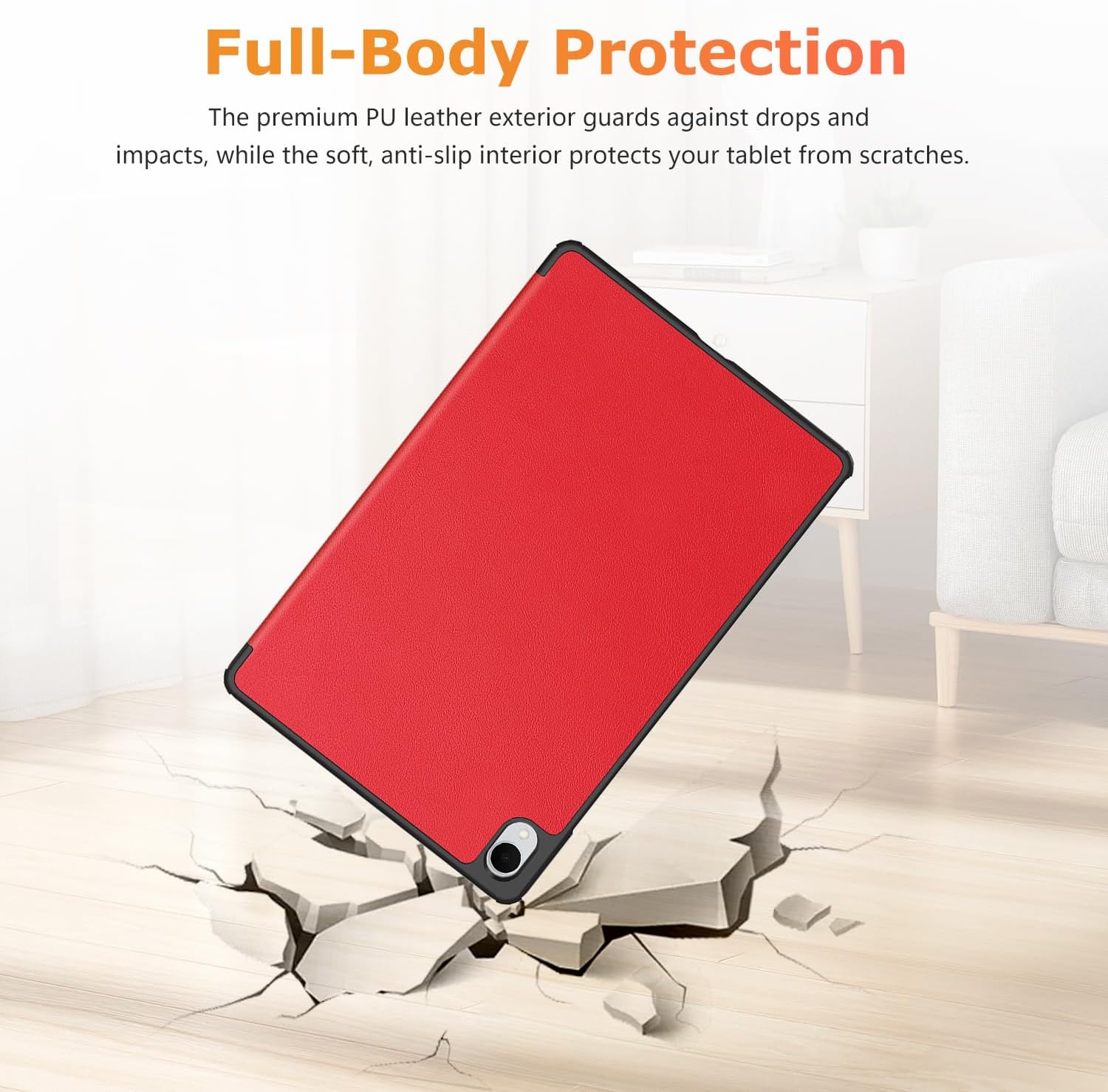 For Samsung Galaxy TAB S11 Folio Smart Leather Magnetic Stand Case Cover
