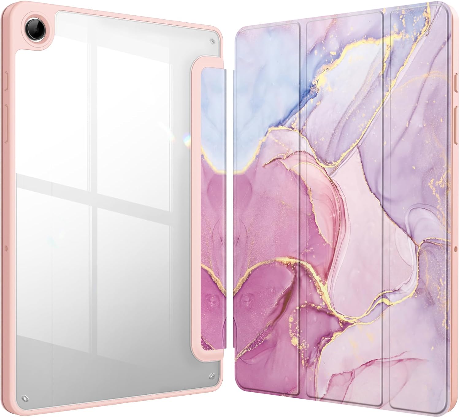 For Samsung Galaxy Tab A11+ Plus New Folio Smart Leather Magnetic Stand Case Cover