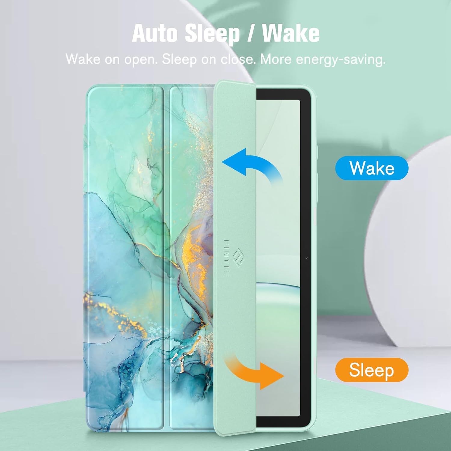 For Samsung Galaxy Tab A11+ Plus New Folio Smart Leather Magnetic Stand Case Cover