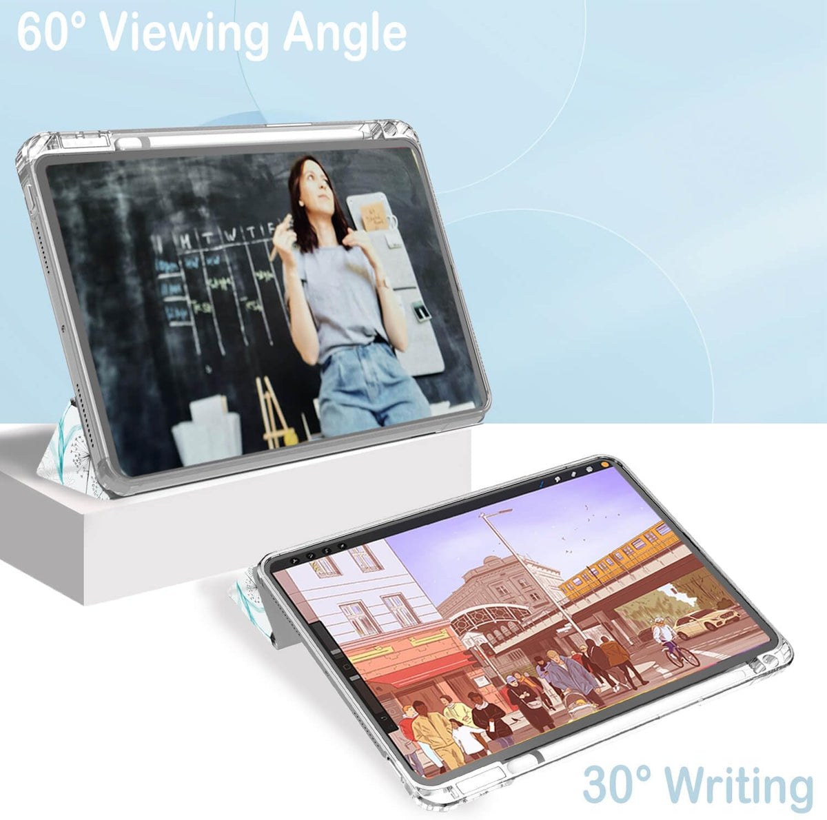 With Pencil Holder For Apple iPad 11th Gen (A16) /10th Gen 10.9 inch 2022 Folio Smart Leather Magnetic Stand Case Cover