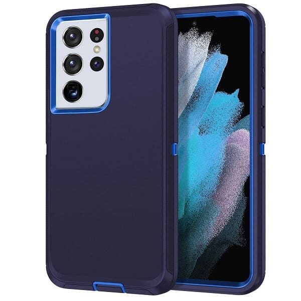 For Samsung Galaxy S21 | S21 FE | S21+ /S21 Plus | S21 Ultra Case Drop Resistant Defender Tradies Heavy Duty Rugged Shockproof Cover
