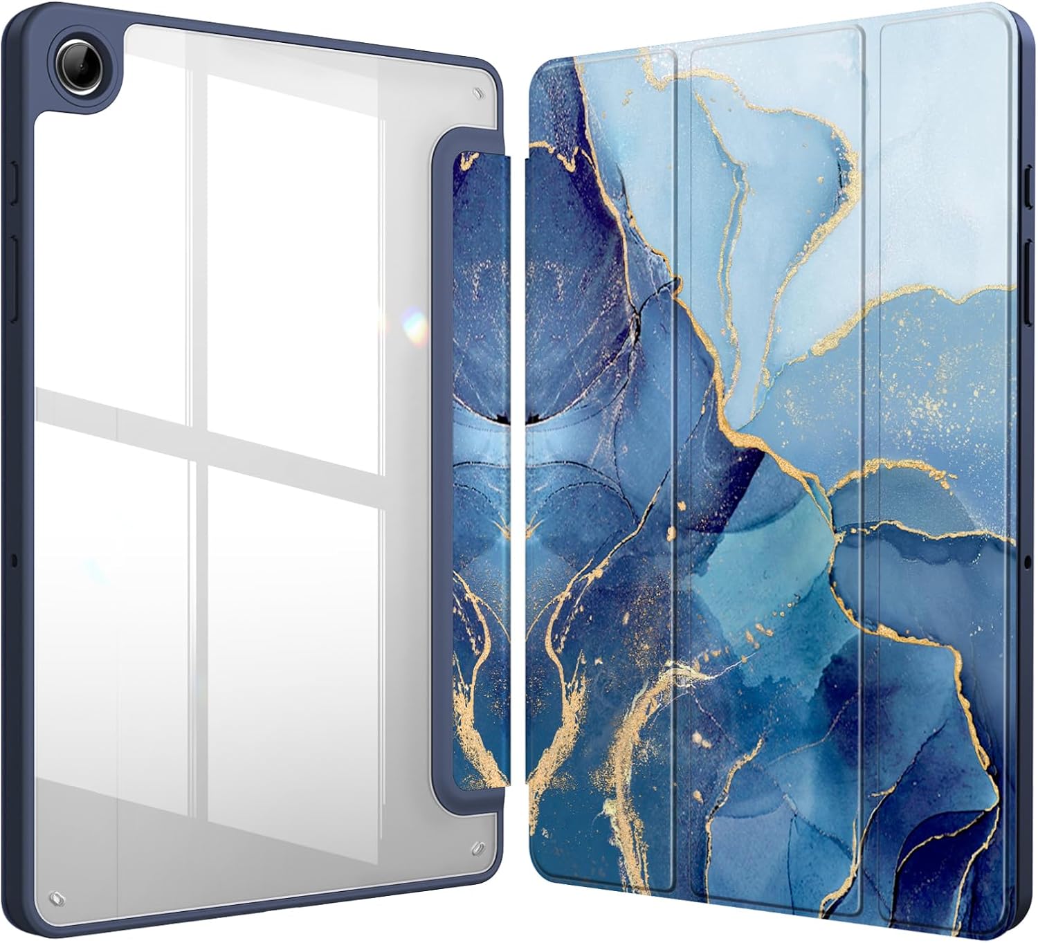 For Samsung Galaxy Tab A11+ Plus New Folio Smart Leather Magnetic Stand Case Cover