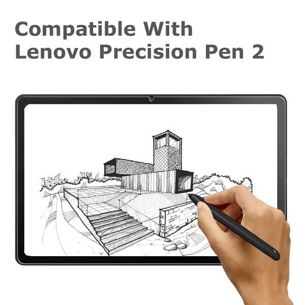 [2 Pack] Lenovo Tab M11 Tempered Glass Screen Protector Anti-Scratch 2.5D Arc Edges Film Guard