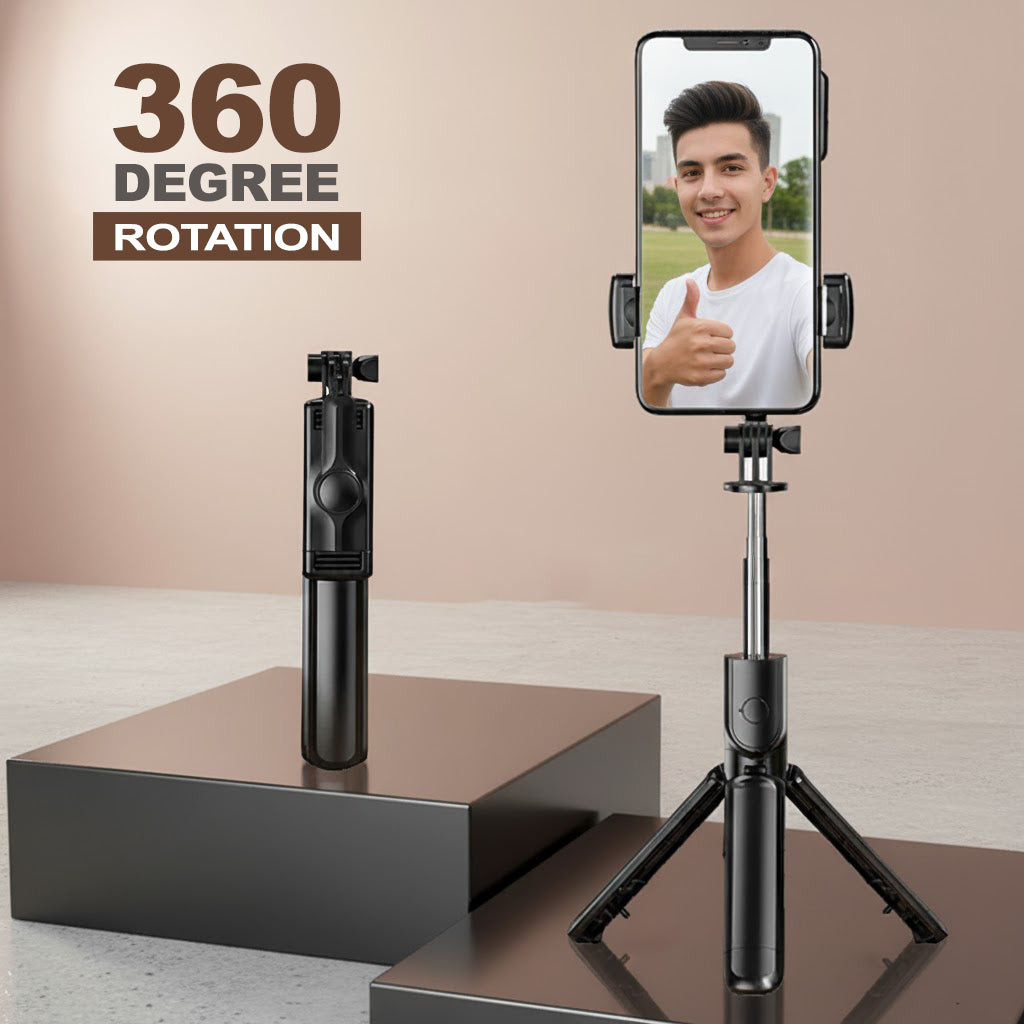 Selfie Stick Tripod Extendable Wireless Bluetooth Remote Portable Smartphone Tripod Stand Mount for IOS Android phone