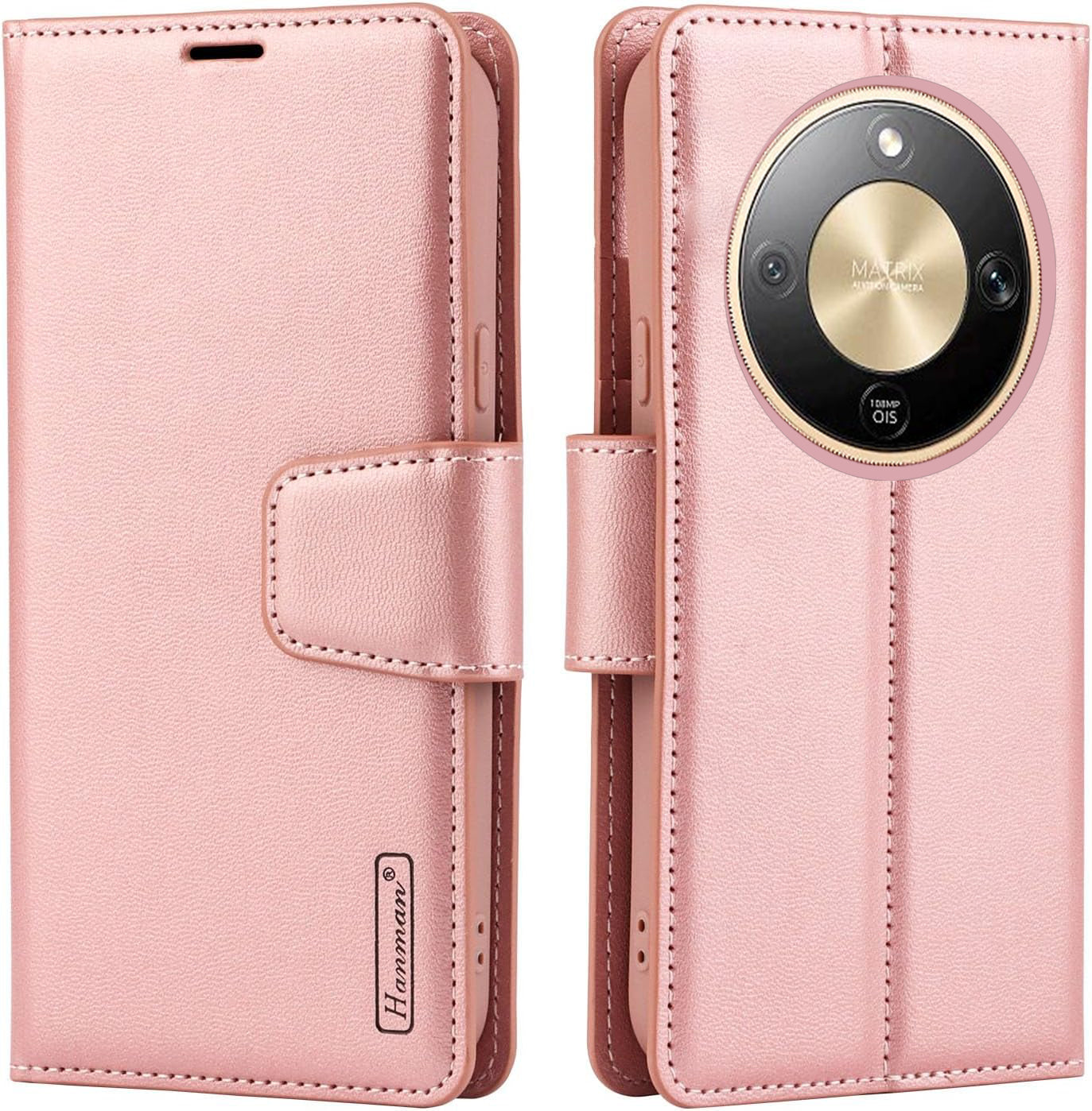 Hanman For Honor X9D 5G | Honor Magic 8 Pro 5G Wallet Leather Flip Shockproof Cover