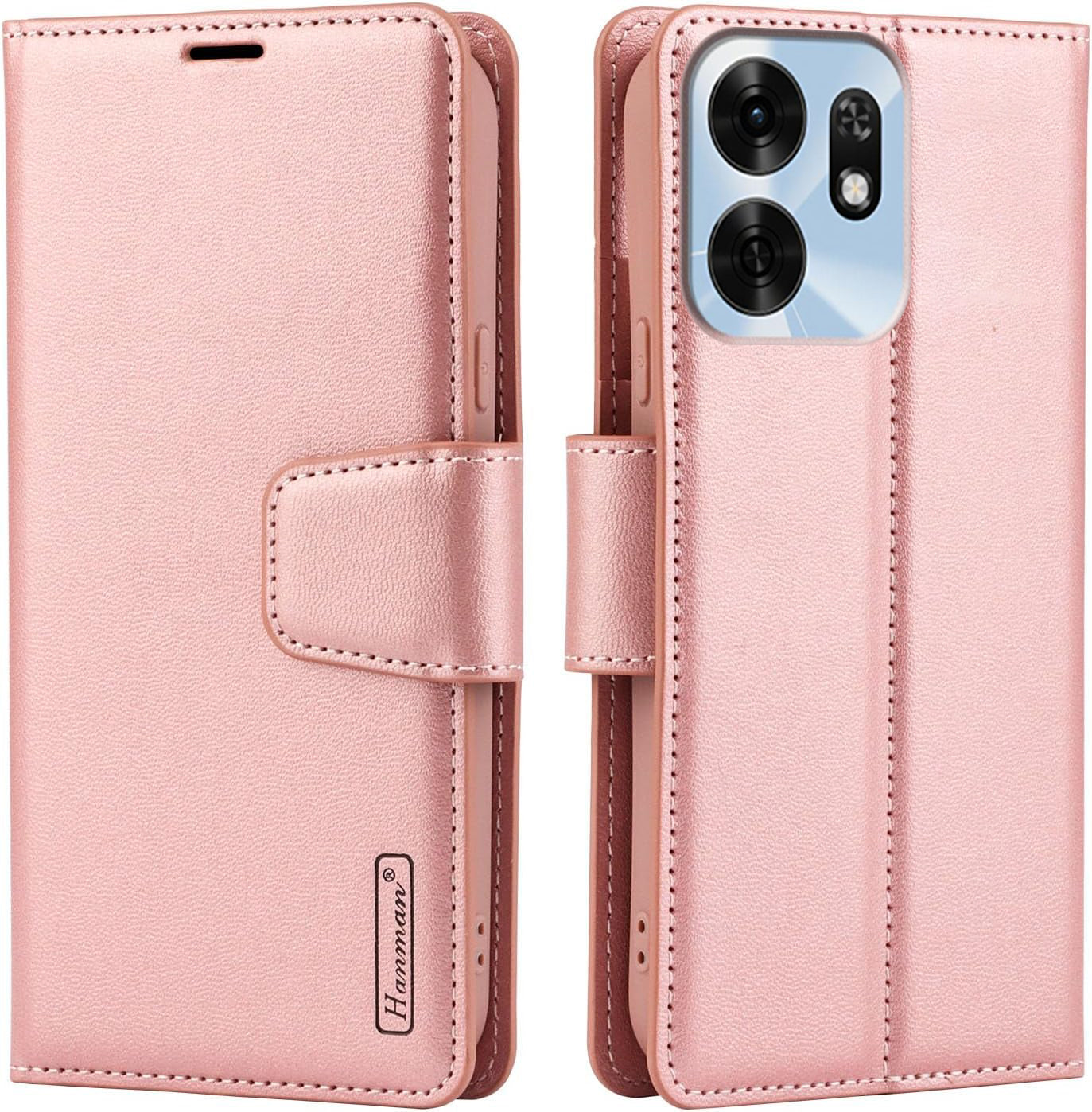 Hanman For Honor X6D Wallet Leather Flip Shockproof Cover