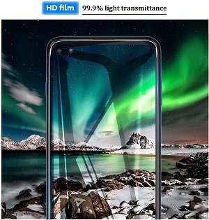 [ 2 Pack ] Motorola Moto G 5G Plus Screen Protector Anti Scratch Full Coverage Tempered Glass Film Guard (Clear)