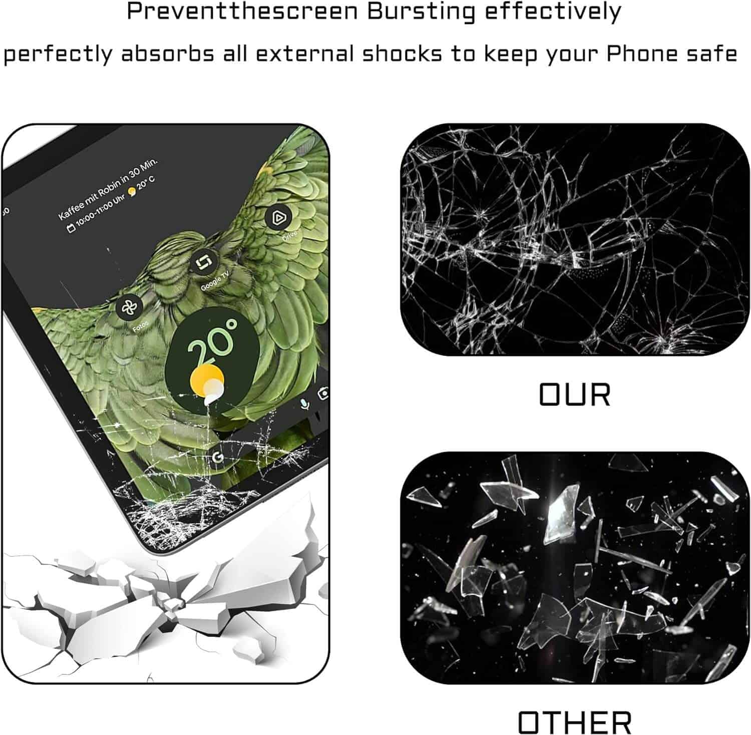 [2 Pack] For Google Pixel Tablet 10.95 inch 2023 Anti-Scratch Tempered Glass Screen Protector Guard - Free Shipping
