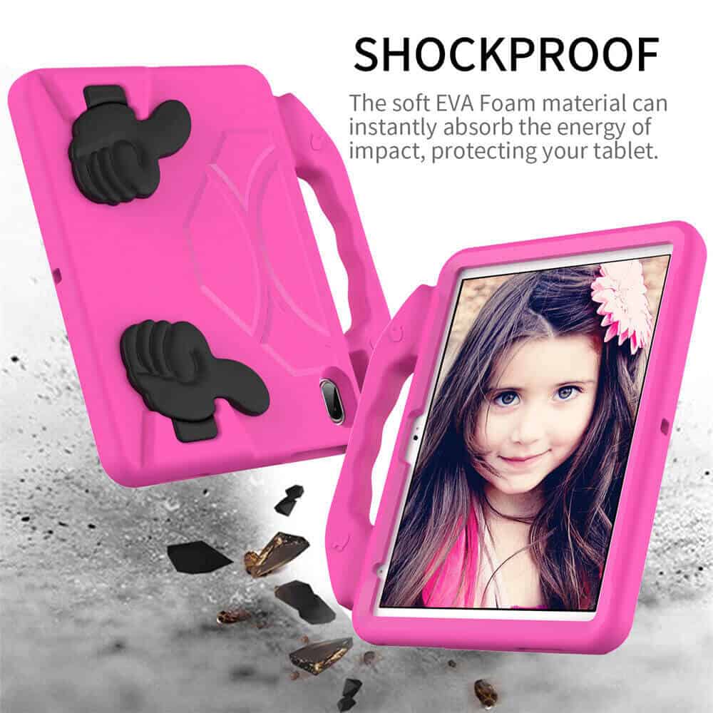 For Apple iPad 10th Gen 2022 10.9 inch Thumbs UP Kids Lightweight Convertible Handle Protective Shockproof Case Cover