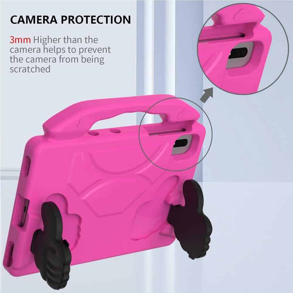For Samsung Galaxy Tab A9+ Plus X210 /S7 /S8 /S9 /S9FE/S10 FE Thumbs UP Kids Lightweight Convertible Handle Protective Shockproof Case Cover