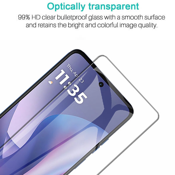 [2 Pack] For Motorola Moto G57 5G / Moto G57 Power 5G Tempered Glass LCD Screen Protector Film Guard (Clear)