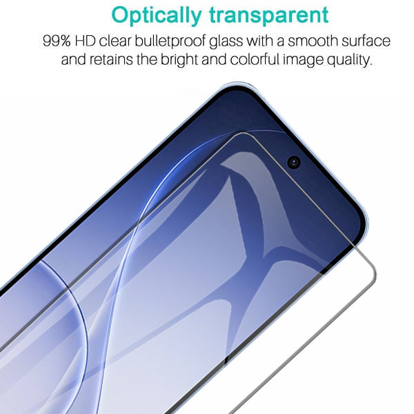 [ 2 Pack ] For Oppo Reno15 /Reno15 F 5G Screen Protector Anti Scratch Tempered Glass Film Guard