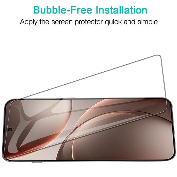 [2 Pack] For Oppo Find X9 /Oppo Find X9 Pro Tempered Glass LCD Screen Protector Film Guard (Clear)