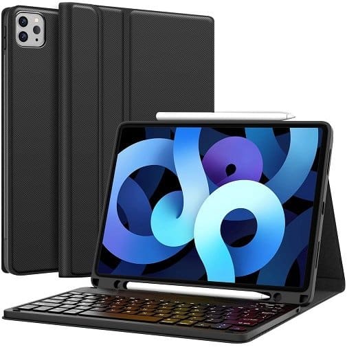 Apple iPad Air 5 Bluetooth Keyboard Case Cover