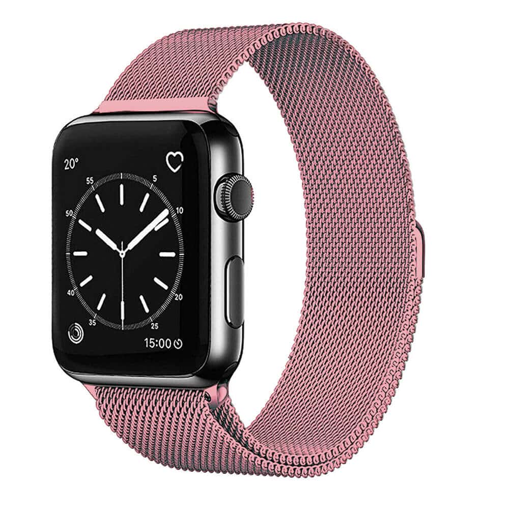 Apple Watch Series 8 7 SE 6 5 4 3 2 1 Ultra Milanese Stainless Steel Loop Strap Replacement Wrist Band 38mm 40mm 41mm 42mm 44mm 45mm 49mm