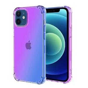 Apple iPhone 12 Clear Case Shockproof Tough Transparent Anti knock Heavy Duty Cover (Style 1)