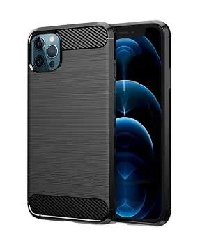 Apple iPhone 12 Pro Max Shockproof Case Heavy Duty Rugged Anti Knock Cover (Black)
