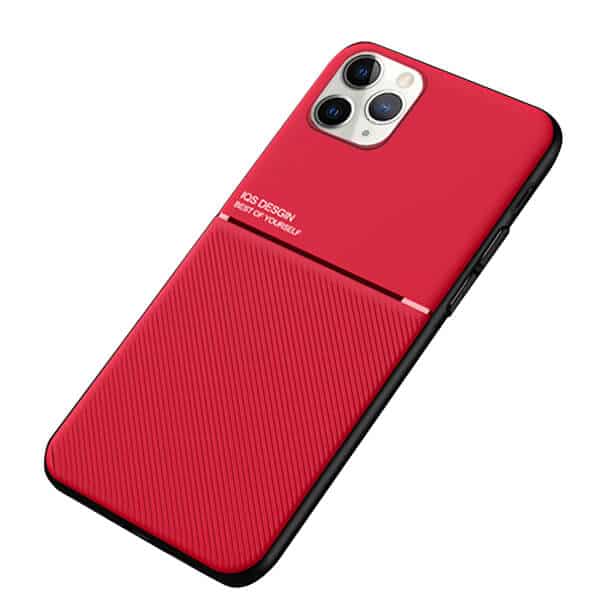 Apple iPhone 12 Pro Max Shockproof Case Heavy Duty Rugged Anti Knock Cover (Red)