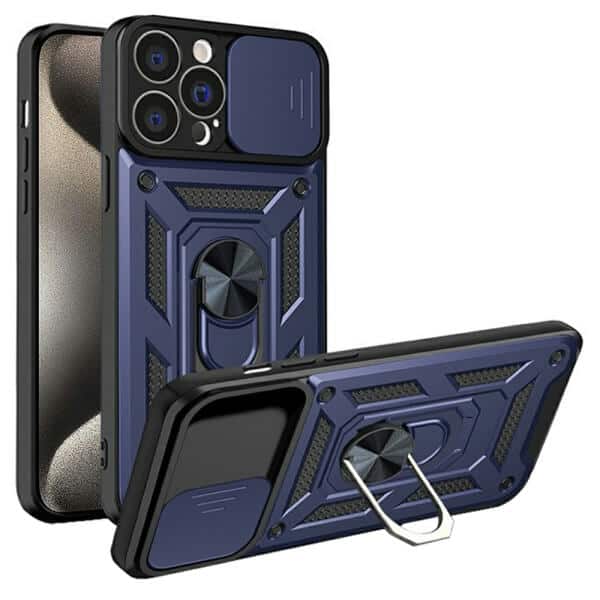For Apple iPhone 15 | 15 Pro | 15 Pro Max | 15 Plus Magnetic Ring Rugged Shockproof Case Heavy Duty Protective Back Cover