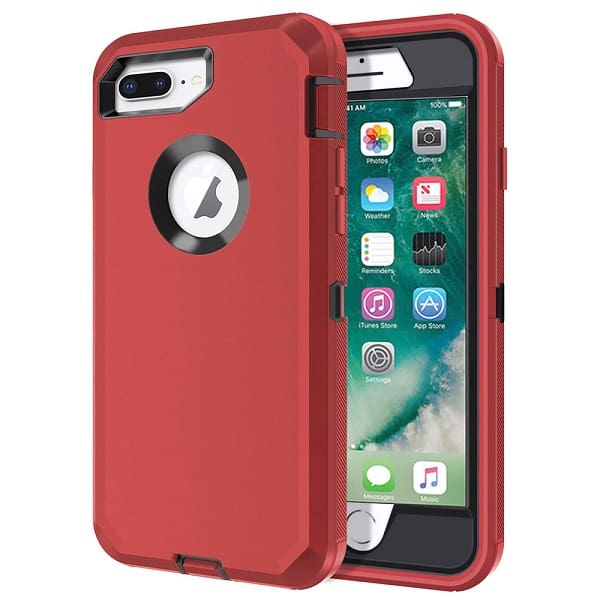 For Apple iPhone SE /7/8 Plus Case Drop Resistant Defender Tradies Heavy Duty Rugged Shockproof Tough Cover