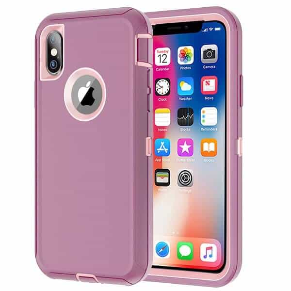 For Apple iPhone X / XS / XS Max / XR Case Drop Resistant Defender Tradies Heavy Duty Rugged Shockproof Tough Cover