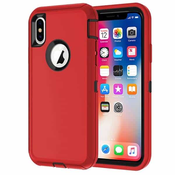 For Apple iPhone X / XS / XS Max / XR Case Drop Resistant Defender Tradies Heavy Duty Rugged Shockproof Tough Cover