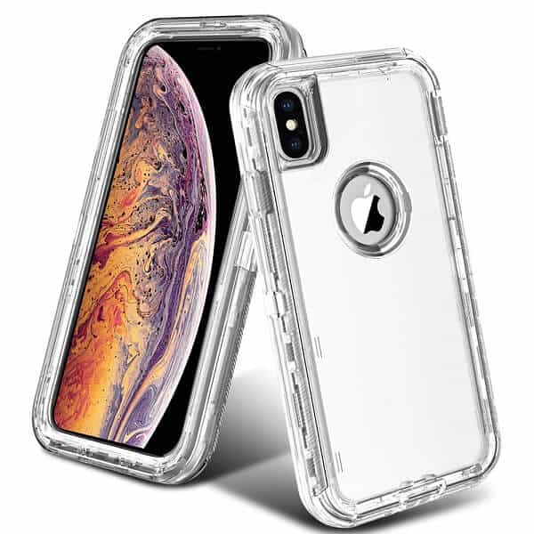 For Apple iPhone X / XS / XS Max / XR Case Drop Resistant Defender Tradies Heavy Duty Rugged Shockproof Tough Cover