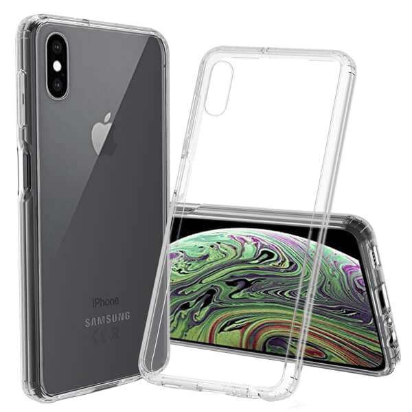 For Apple iPhone X / XS / XS Max / XR Clear Case Slim With 4 Corners [Shock Absorption] Hard Back Soft Bumper Cover