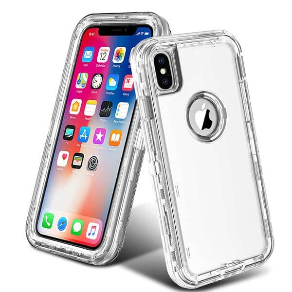 For Apple iPhone X / XS / XS Max / XR Case Drop Resistant Defender Tradies Heavy Duty Rugged Shockproof Tough Cover
