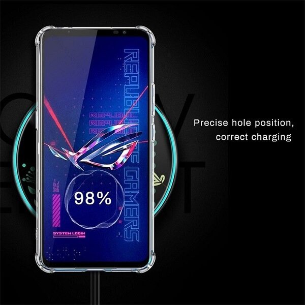 Asus ROG Phone 6 Clear Case Shockproof Heavy Duty Gel Air Cushion Cover