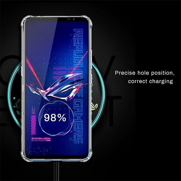 Asus ROG Phone 6 Pro Clear Case Shockproof Heavy Duty Gel Air Cushion Cover (4)